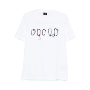 Ps Paul Smith Men Carabiner Organic Cotton T-Shirt